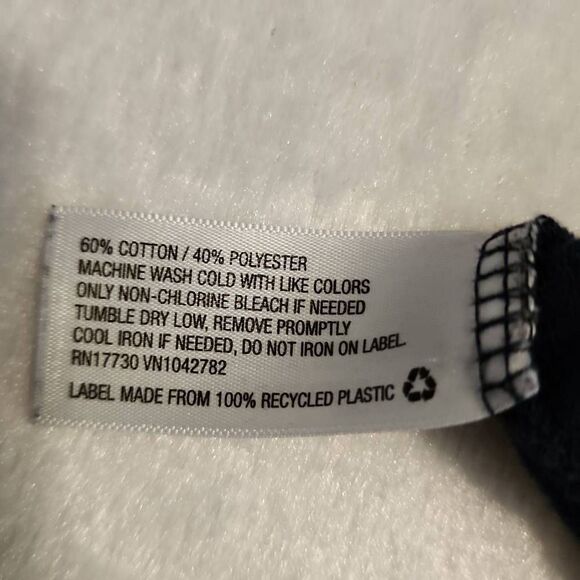 Ava  & Viv  Women's Plus Size V Neck Short Sleeve Navy Blue Tshirt Size 4X - Picture 8 of 9